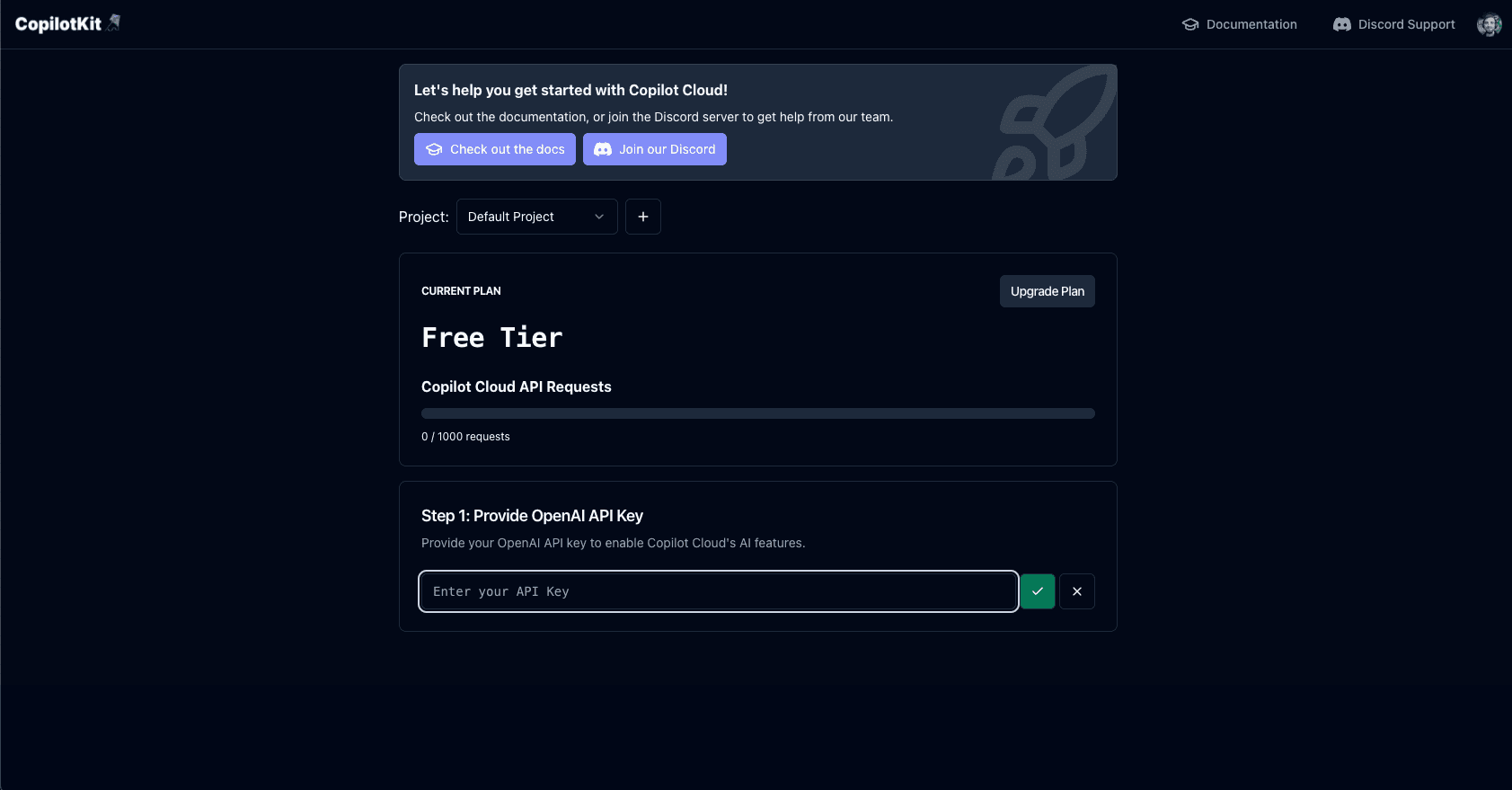 CopilotCloud API Key